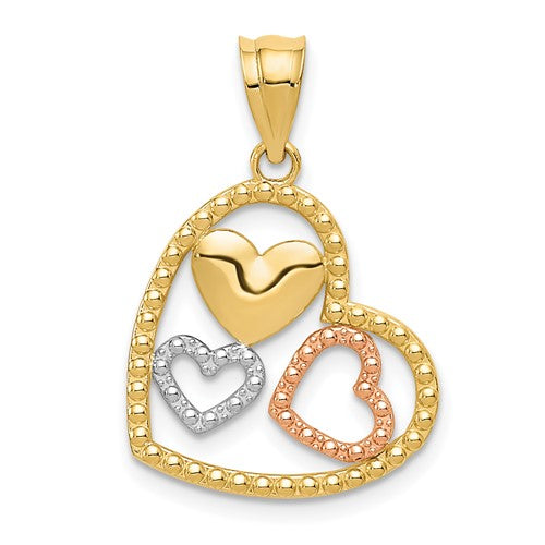 14k-two-tone-w-white-rhodium-polished-hearts-pendant-SolomonJeweler-Wichita-KS-CustomJewelry