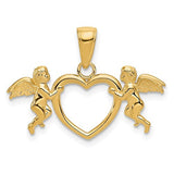 14k-flying-cherubs-holding-heart-pendant-SolomonJeweler-Wichita-KS-CustomJewelry