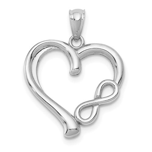 14k-white-gold-polished-small-infinity-heart-pendant-SolomonJeweler-Wichita-KS-CustomJewelry