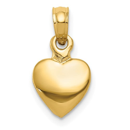 14k-polished-solid-3d-heart-pendant-SolomonJeweler-Wichita-KS-CustomJewelry