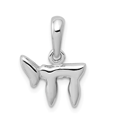 14k-white-gold-chai-life-pendant-SolomonJeweler-Wichita-KS-CustomJewelry