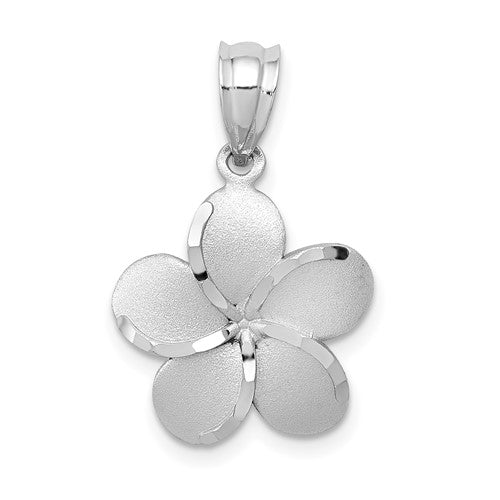 14k-yellow-gold-dipped-in-white-rhodium-satin-d-c-plumeria-charm-SolomonJeweler-Wichita-KS-CustomJewelry