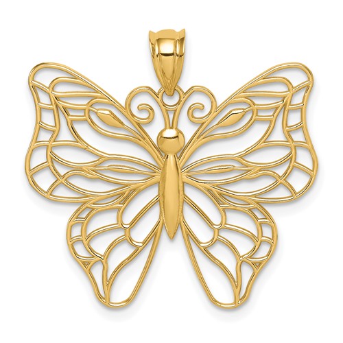 14k-polished-large-butterfly-pendant-SolomonJeweler-Wichita-KS-CustomJewelry