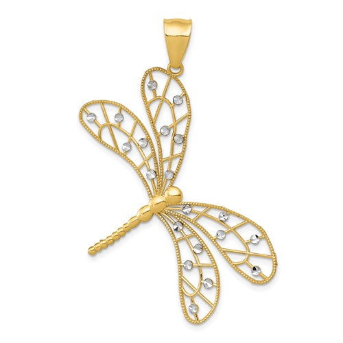 14k-w-rhodium-polished-d-c-filigree-dragonfly-pendant-SolomonJeweler-Wichita-KS-CustomJewelry