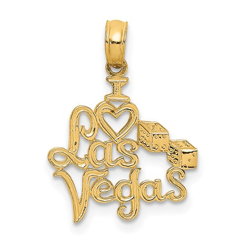 14k-i-heart-las-vegas-with-dice-engraved-charm-SolomonJeweler-Wichita-KS-CustomJewelry