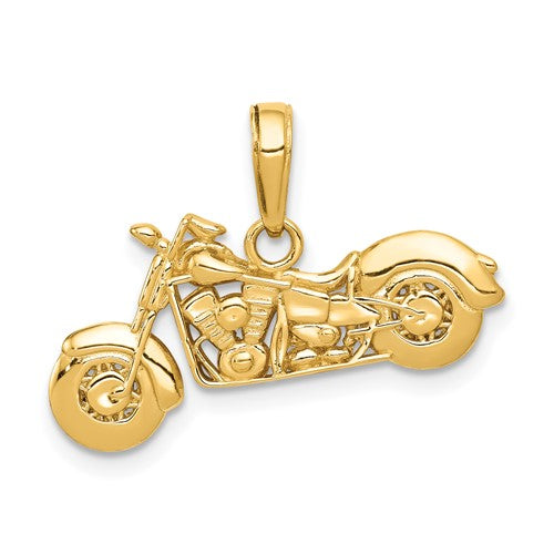 14k-gold-polished-textured-3-d-motorcycle-pendant-SolomonJeweler-Wichita-KS-CustomJewelry