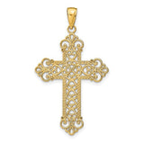 14k-polished-large-rope-frame-filigree-cross-pendant-SolomonJeweler-Wichita-KS-CustomJewelry