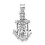 14k-white-gold-polished-mariner-crucifix-pendant-SolomonJeweler-Wichita-KS-CustomJewelry