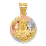 14k-w-rose-and-white-rhodium-d-c-sagrado-corazon-pendant-SolomonJeweler-Wichita-KS-CustomJewelry