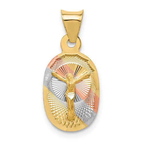 14k-w-rose-and-white-rhodium-d-c-corpus-oval-pendant-SolomonJeweler-Wichita-KS-CustomJewelry