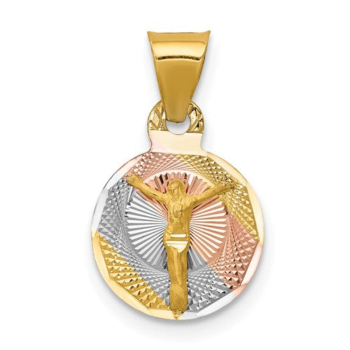 14k-w-rose-and-white-rhodium-d-c-corpus-circle-pendant-SolomonJeweler-Wichita-KS-CustomJewelry
