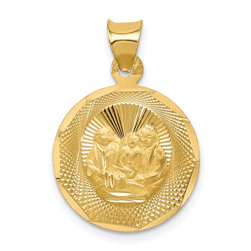 14k-polished-and-d-c-baptism-circle-pendant-SolomonJeweler-Wichita-KS-CustomJewelry