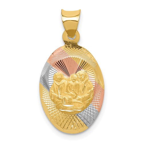 14k-w-rose-and-white-rhodium-d-c-baptism-oval-pendant-SolomonJeweler-Wichita-KS-CustomJewelry