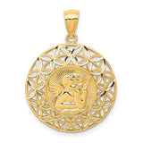 14k-gold-polished-angel-d-c-medal-pendant-SolomonJeweler-Wichita-KS-CustomJewelry