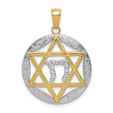 14k-w-rhodium-polished-star-of-david-w-chai-round-pendant-SolomonJeweler-Wichita-KS-CustomJewelry