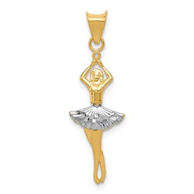14k-w-rhodium-polished-moveable-dancer-pendant-SolomonJeweler-Wichita-KS-CustomJewelry