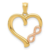 14k-two-tone-polished-infinity-heart-pendant-SolomonJeweler-Wichita-KS-CustomJewelry