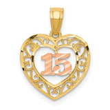 14k-two-tone-diamond-cut-15-pendant-SolomonJeweler-Wichita-KS-CustomJewelry