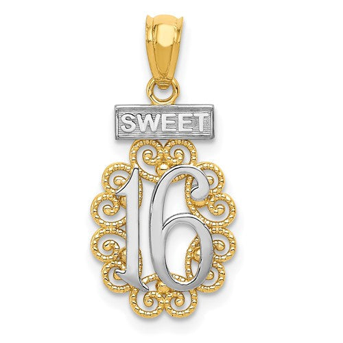 14k-w-rhodium-sweet-16-w-filigree-pendant-SolomonJeweler-Wichita-KS-CustomJewelry