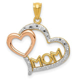14k-two-tone-w-white-rhodium-diamond-cut-mom-in-heart-w-heart-pendant-SolomonJeweler-Wichita-KS-CustomJewelry