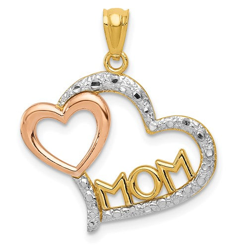 14k-two-tone-w-white-rhodium-diamond-cut-mom-in-heart-w-heart-pendant-SolomonJeweler-Wichita-KS-CustomJewelry