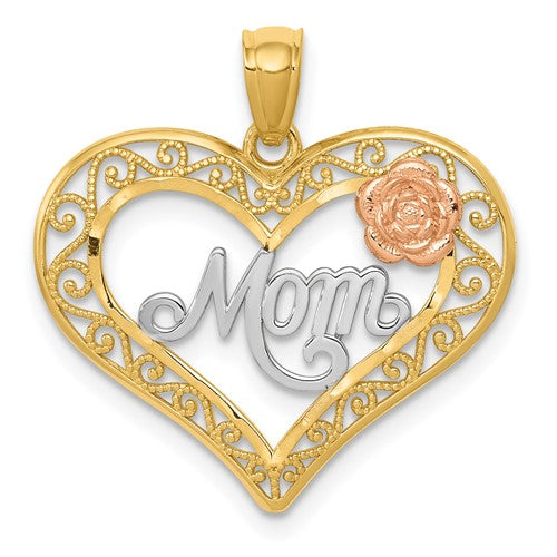 14k-two-tone-w-white-rhodium-d-c-mom-in-heart-w-rose-pendant-SolomonJeweler-Wichita-KS-CustomJewelry