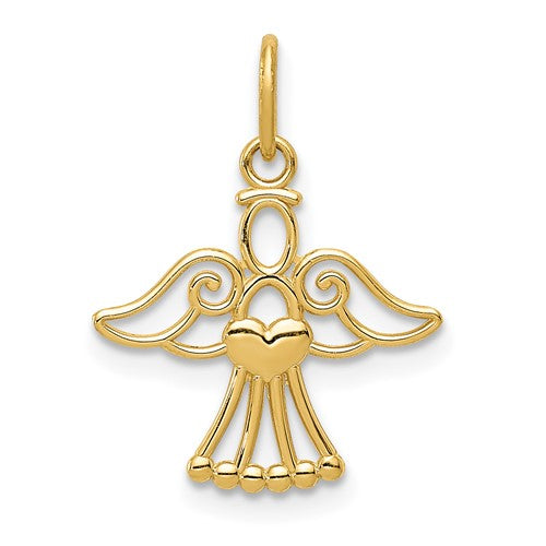 14k-polished-small-angel-w-heart-pendant-SolomonJeweler-Wichita-KS-CustomJewelry