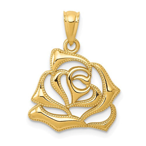 14k-polished-open-rose-pendant-SolomonJeweler-Wichita-KS-CustomJewelry