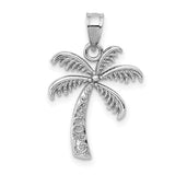 14k-white-gold-polished-palm-tree-pendant-SolomonJeweler-Wichita-KS-CustomJewelry
