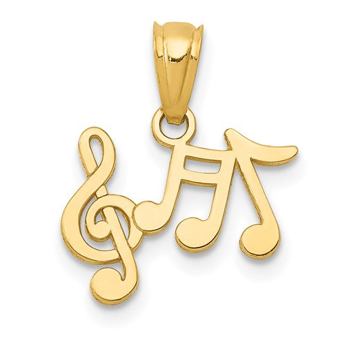 14k-polished-music-notes-pendant-SolomonJeweler-Wichita-KS-CustomJewelry