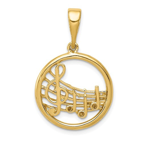 14k-gold-polished-musical-notes-pendant-SolomonJeweler-Wichita-KS-CustomJewelry