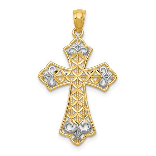 14k-w-rhodium-polished-d-c-filigree-cross-pendant-SolomonJeweler-Wichita-KS-CustomJewelry