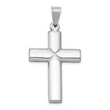 14k-white-gold-stamping-cross-pendant-SolomonJeweler-Wichita-KS-CustomJewelry