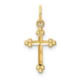 14k-small-d-c-budded-cross-pendant-SolomonJeweler-Wichita-KS-CustomJewelry