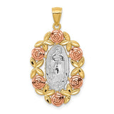 14k-two-tone-w-white-rhodium-lady-of-guadalupe-pendant-SolomonJeweler-Wichita-KS-CustomJewelry