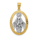 14k-w-rhodium-polished-miraculous-medal-pendant-SolomonJeweler-Wichita-KS-CustomJewelry