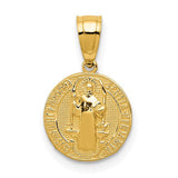 14k-san-benito-2-sided-round-small-pendant-SolomonJeweler-Wichita-KS-CustomJewelry