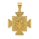 14k-san-benito-2-sided-cross-pendant-SolomonJeweler-Wichita-KS-CustomJewelry