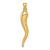 14k-hollow-3d-italian-horn-pendant-SolomonJeweler-Wichita-KS-CustomJewelry