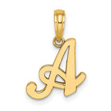 14ky-script-letter-a-initial-pendant-SolomonJeweler-Wichita-KS-CustomJewelry