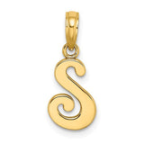 14ky-script-letter-s-initial-pendant-SolomonJeweler-Wichita-KS-CustomJewelry