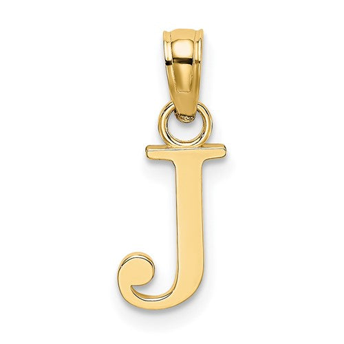 14k-polished-block-letter-j-initial-pendant-SolomonJeweler-Wichita-KS-CustomJewelry