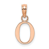 14k-rose-gold-polished-block-letter-o-initial-pendant-SolomonJeweler-Wichita-KS-CustomJewelry