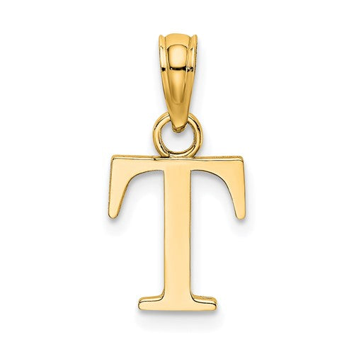 14k-polished-block-letter-t-initial-pendant-SolomonJeweler-Wichita-KS-CustomJewelry