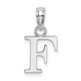 14k-white-gold-polished-block-letter-f-initial-pendant-SolomonJeweler-Wichita-KS-CustomJewelry