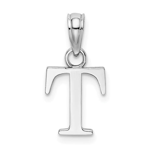 14k-white-gold-polished-block-letter-t-initial-pendant-SolomonJeweler-Wichita-KS-CustomJewelry