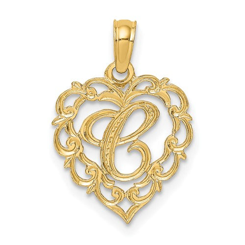 14ky-heart-script-letter-c-initial-charm-SolomonJeweler-Wichita-KS-CustomJewelry