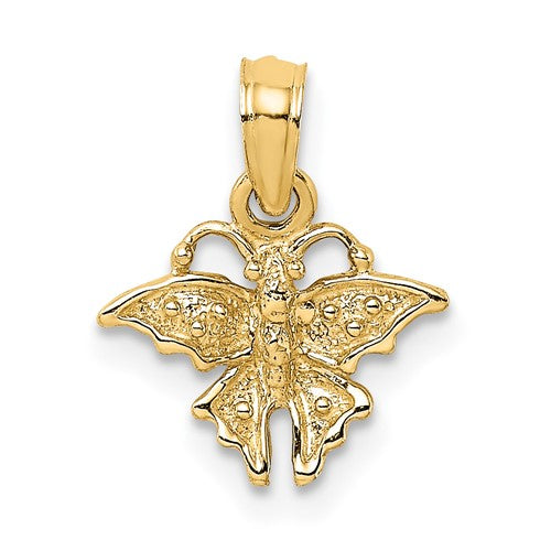14k-textured-mini-butterfly-charm-SolomonJeweler-Wichita-KS-CustomJewelry