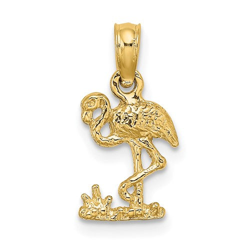 14k-mini-flamingo-charm-SolomonJeweler-Wichita-KS-CustomJewelry