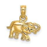 14k-polished-small-elephant-charm-SolomonJeweler-Wichita-KS-CustomJewelry